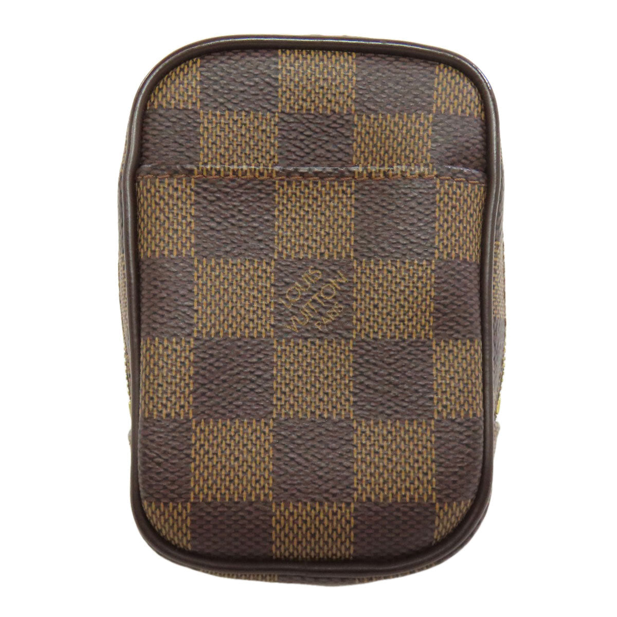 LOUIS VUITTON Accessory pouch N61738 Damier canvas Brown Etui Okapi PM