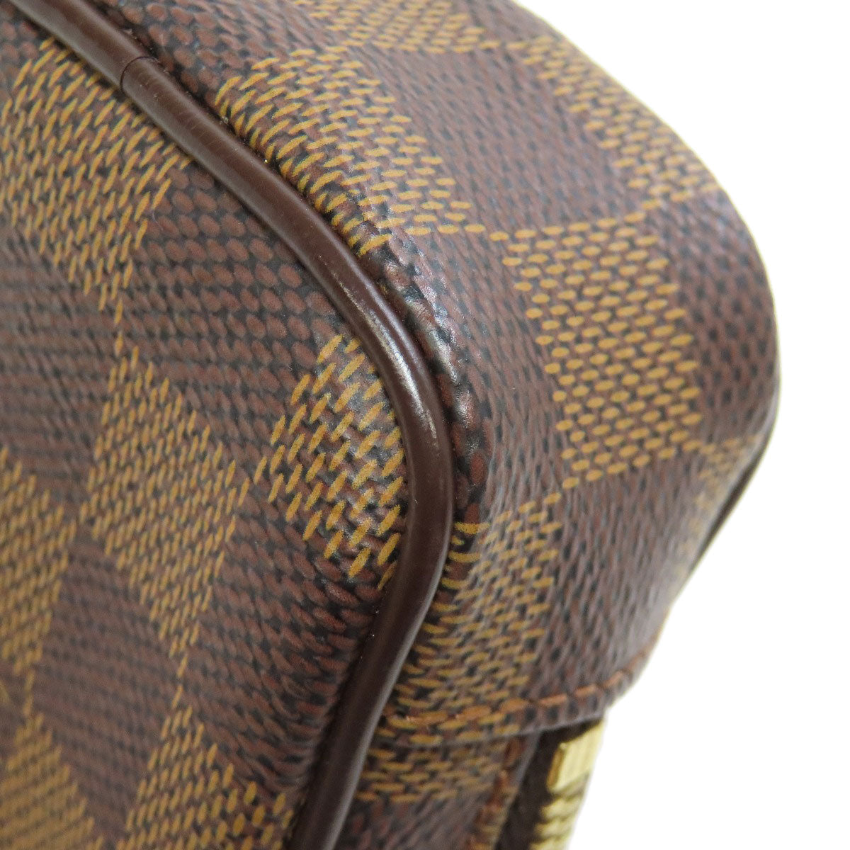 LOUIS VUITTON Accessory pouch N61738 Damier canvas Brown Etui Okapi PM