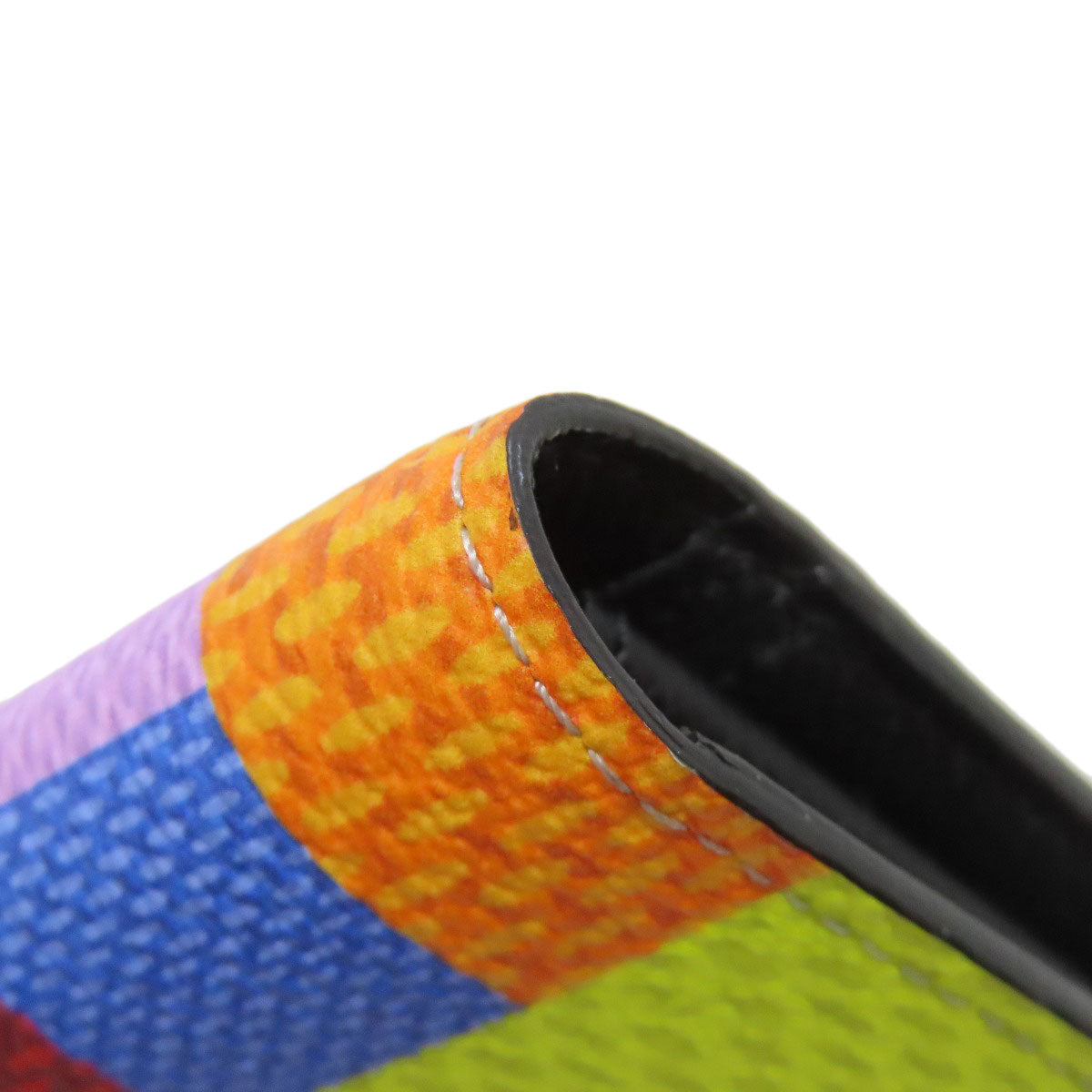 LOUIS VUITTON Long Wallet Purse N60457 Damier canvas multicolor Portefeuille Brazza NM Damier Graphite 3D