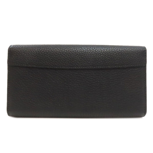 LOUIS VUITTON Long Wallet Purse M64551 Calfskin black Portefeuille Capsine