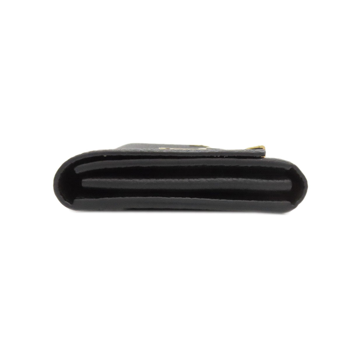LOUIS VUITTON Long Wallet Purse M64551 Calfskin black Portefeuille Capsine