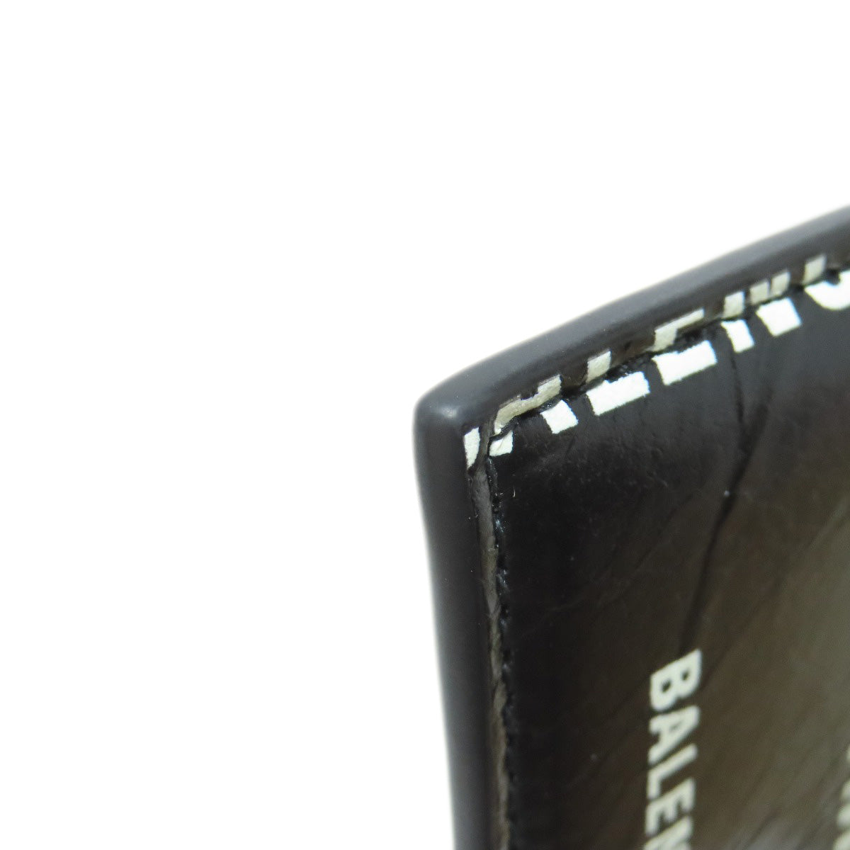 BALENCIAGA Coin case 640535 leather black Coin Card Case