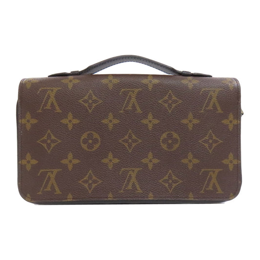 LOUIS VUITTON business bag M61506 Monogram canvas Brown Zippy XL