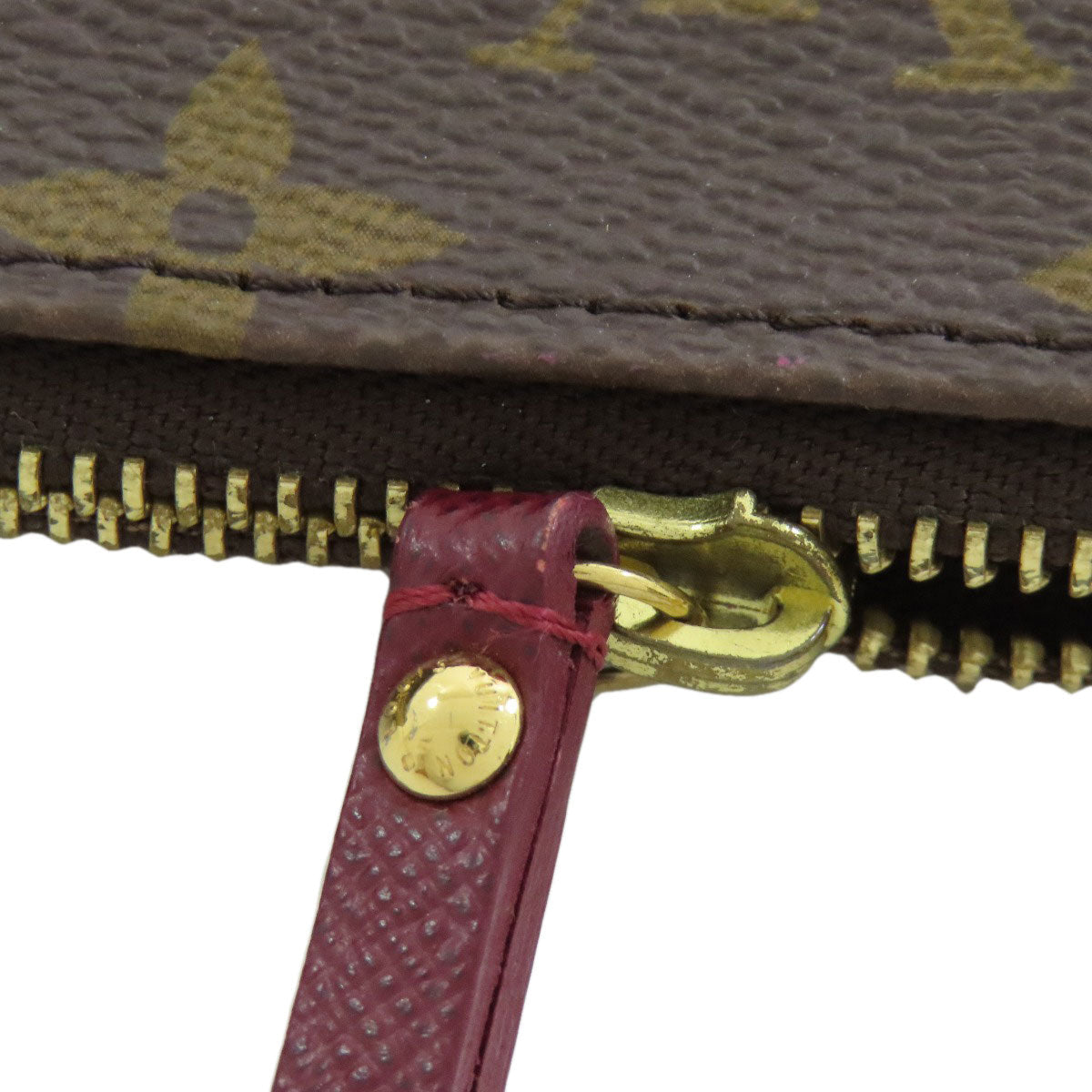 LOUIS VUITTON Accessory pouch M63798 Monogram canvas Brown Mini Pochette Accessoires Label Collection