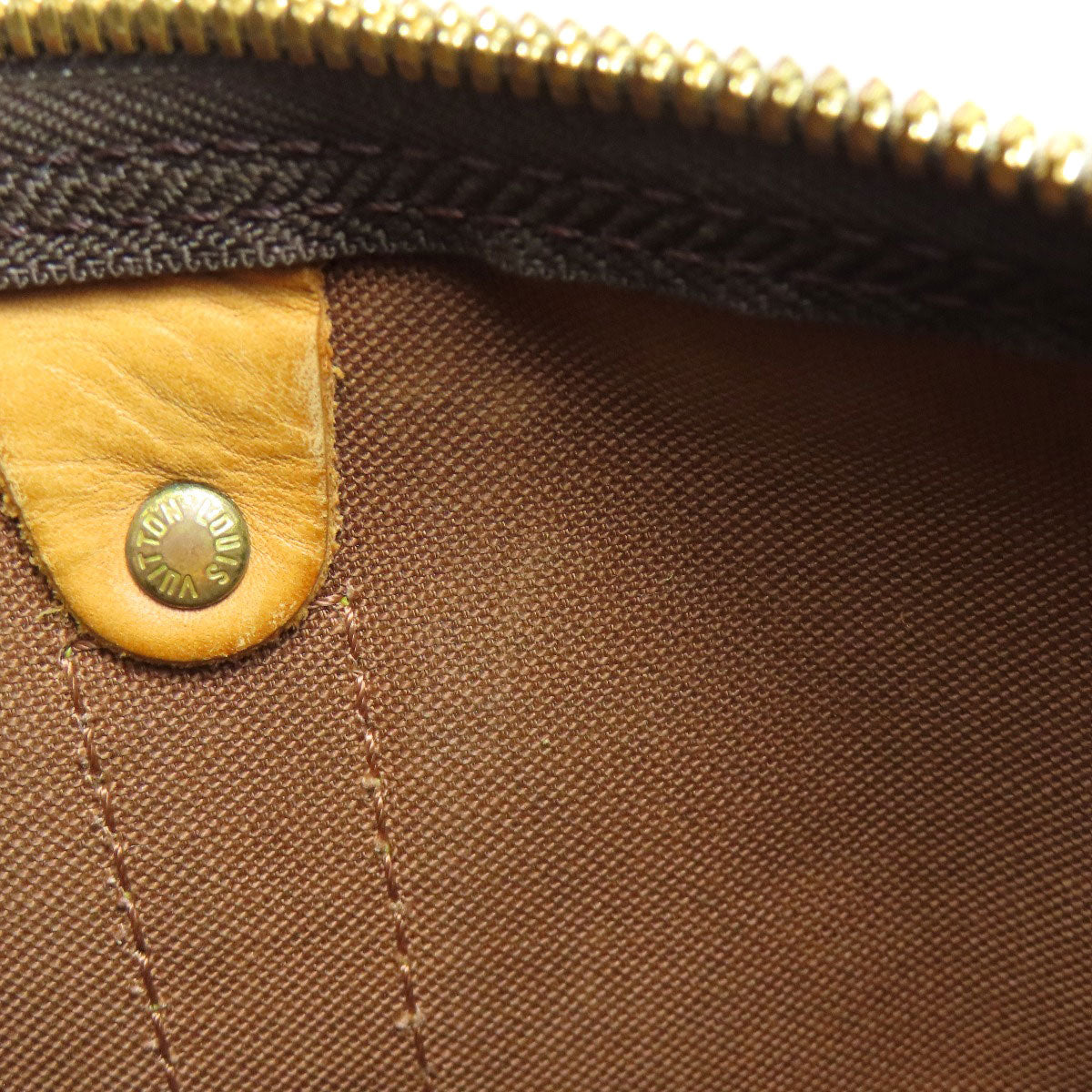 LOUIS VUITTON Boston Duffel bag M41416 Monogram canvas Brown Keepall 50