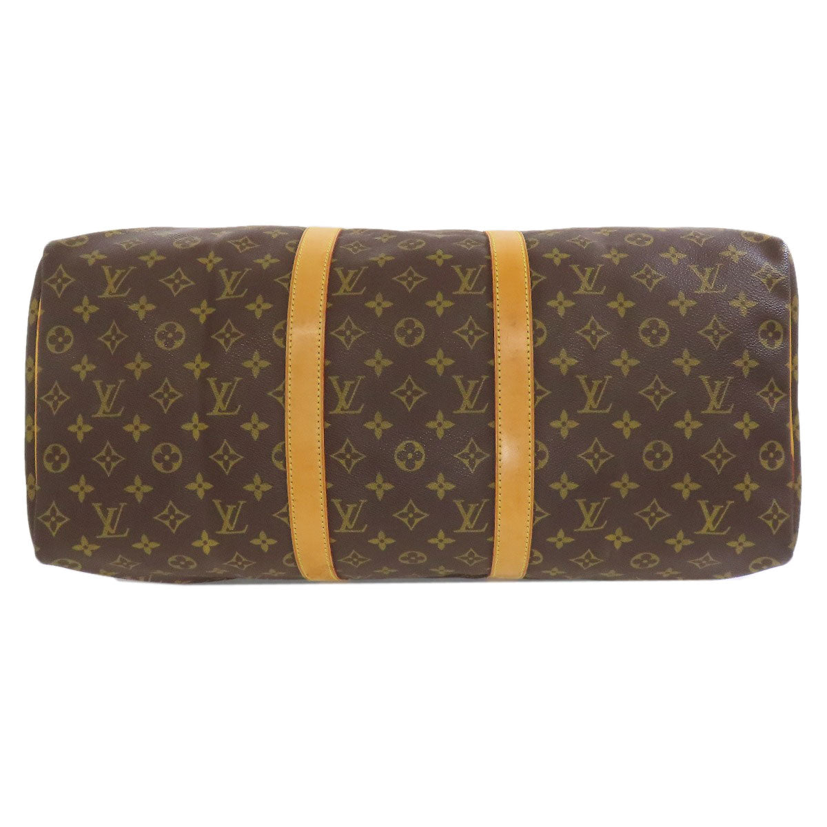 LOUIS VUITTON Boston Duffel bag M41416 Monogram canvas Brown Keepall 50