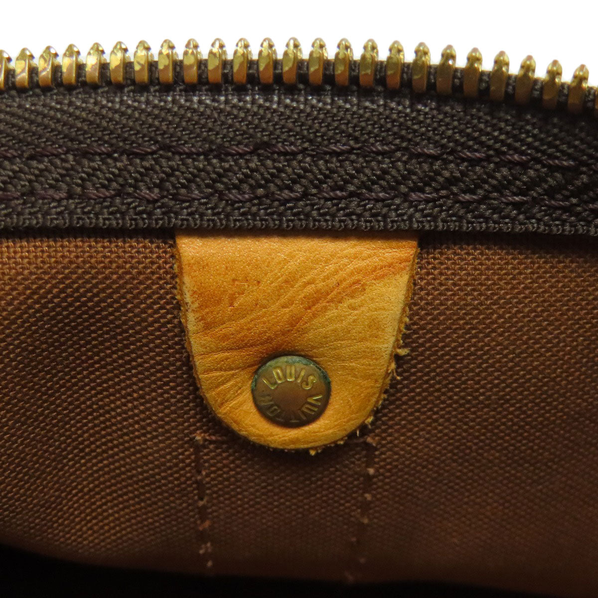 LOUIS VUITTON Boston Duffel bag M41416 Monogram canvas Brown Keepall 50