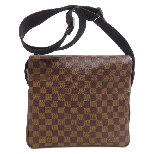 LOUIS VUITTON Shoulder Bag M45255 Damier canvas Brown Naviglio