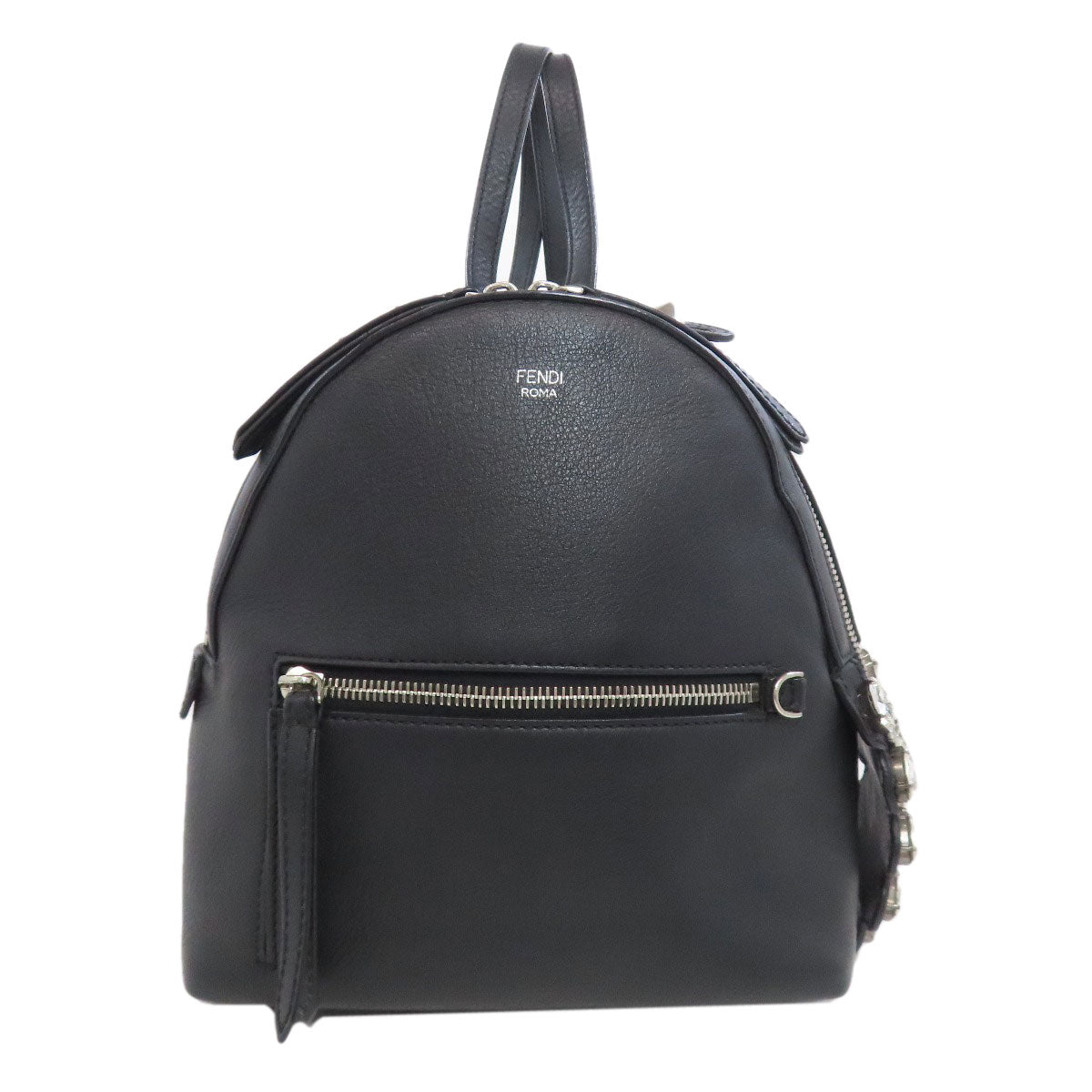 fendi fendi women's mini backpack black FENDI Backpack Calfskin black By The Way Mini – My True Luxe