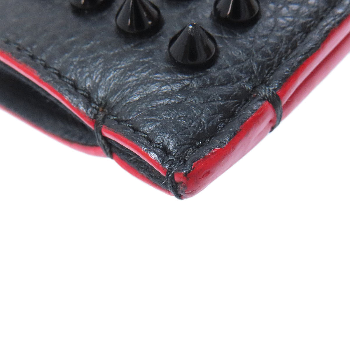 Christian Louboutin Handbag Calfskin black Studs 2WAY