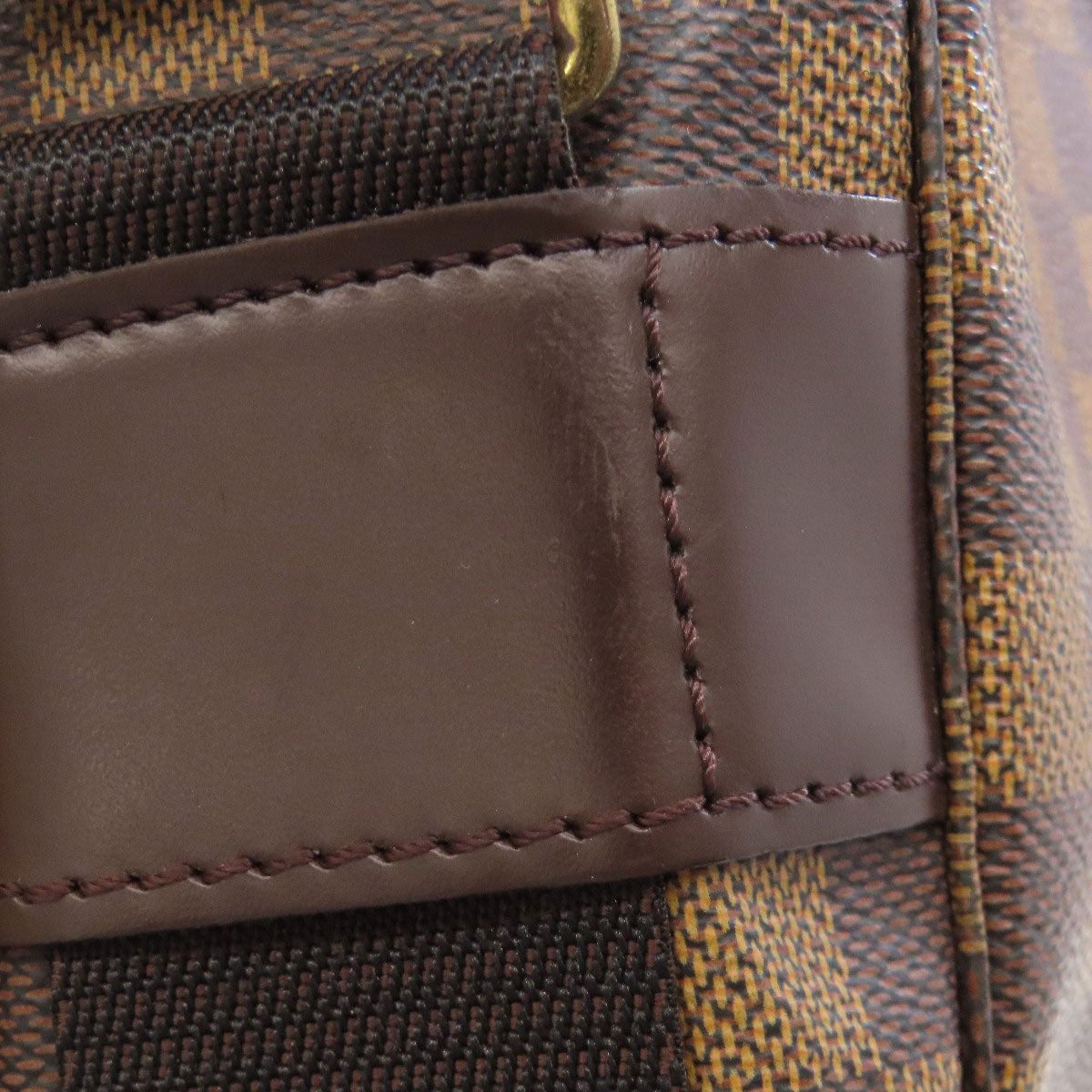 LOUIS VUITTON Shoulder Bag N42270 Damier canvas Brown Broadway