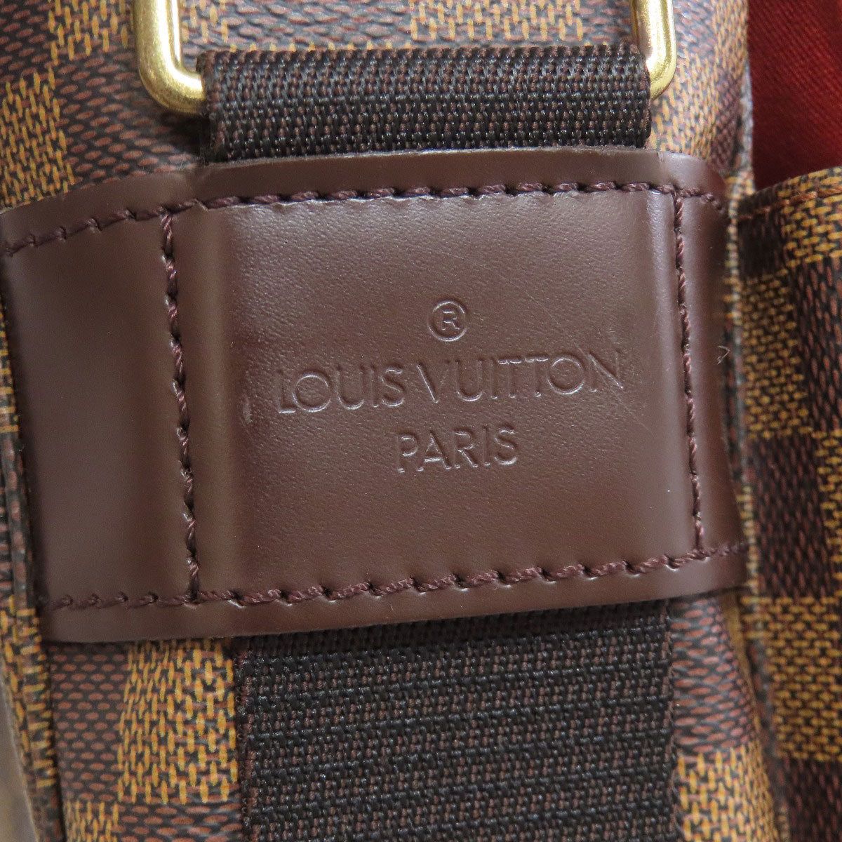 LOUIS VUITTON Shoulder Bag N42270 Damier canvas Brown Broadway