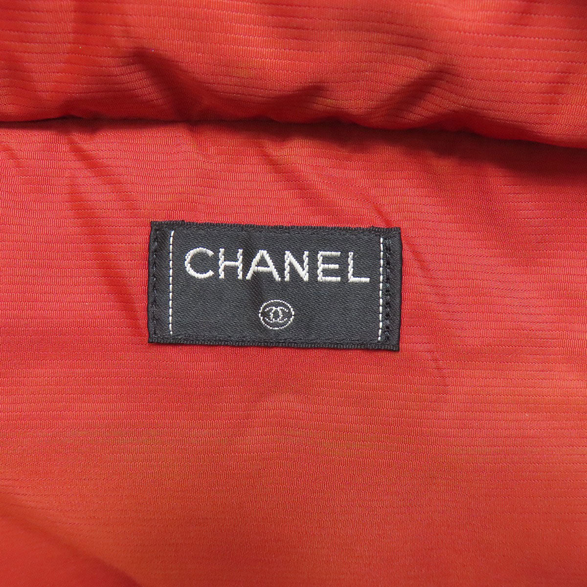 CHANEL Boston Duffel bag Nylon black Travel line
