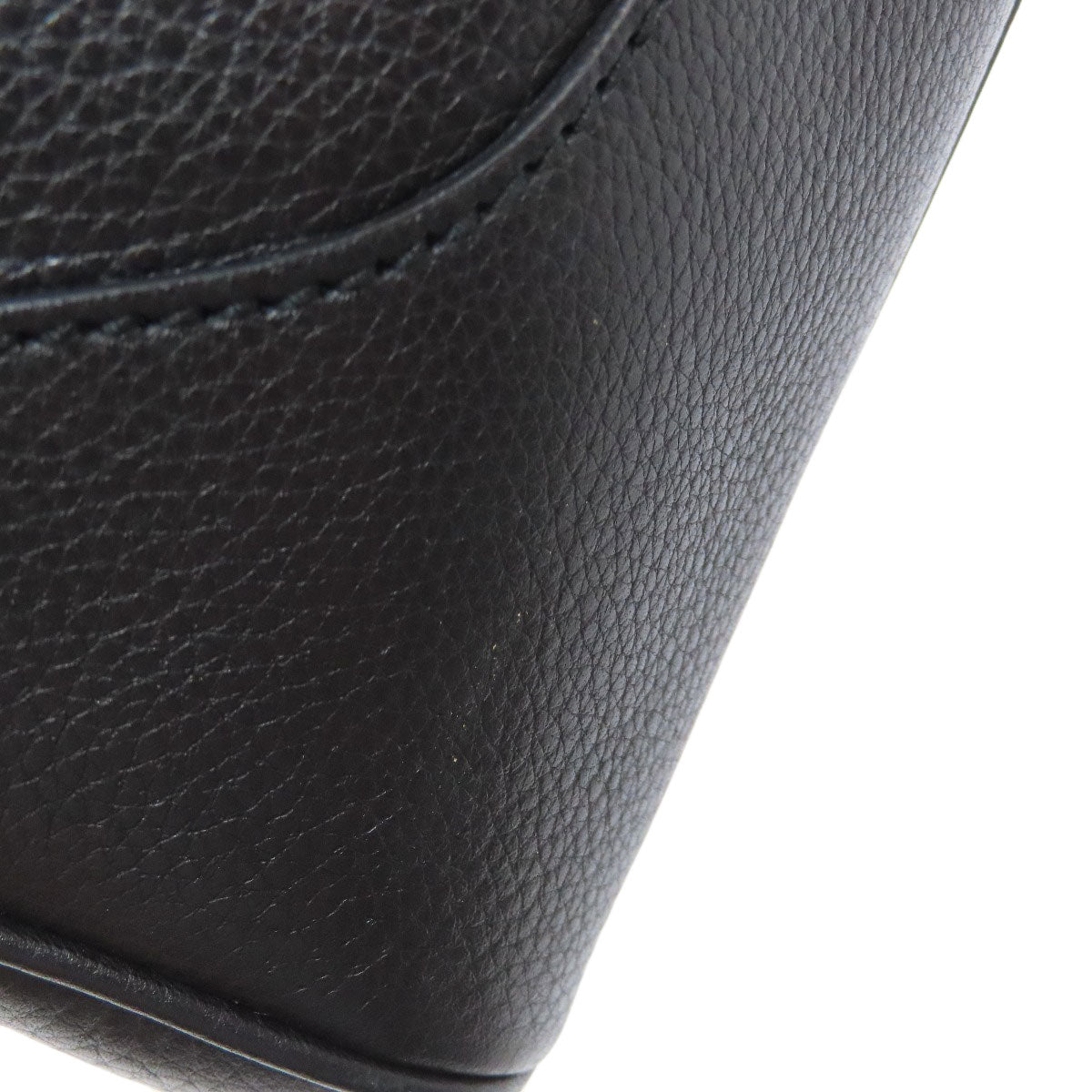 GUCCI Handbag 308360 Calfskin black Bamboo 2WAY
