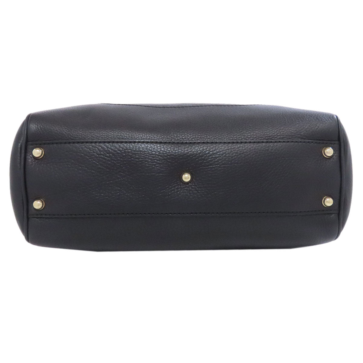 GUCCI Handbag 308360 Calfskin black Bamboo 2WAY
