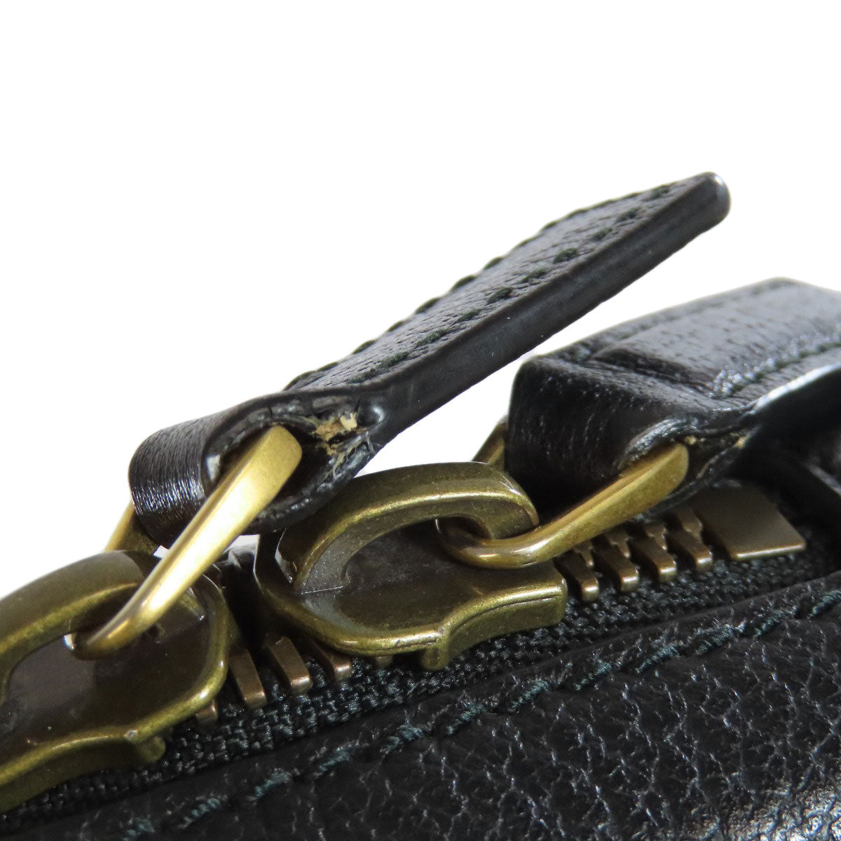 GUCCI Business bag 475448 leather black Briefcase