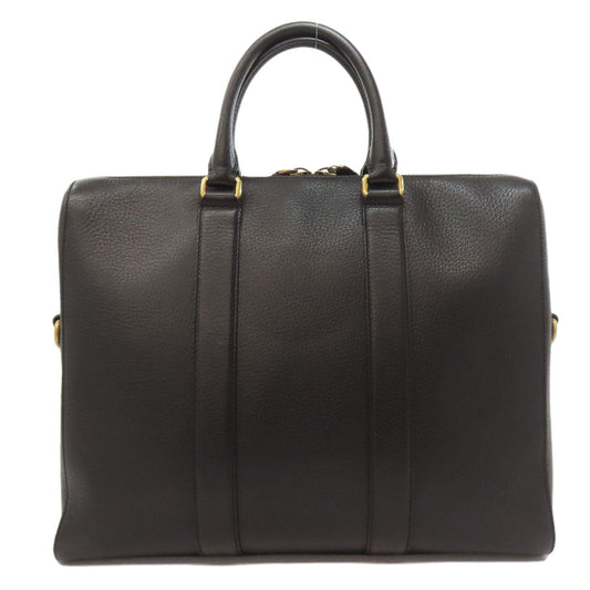 GUCCI Business bag 475448 leather black Briefcase