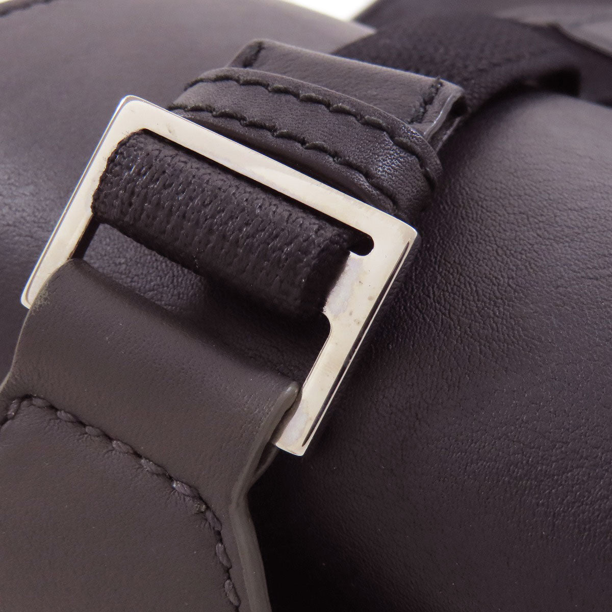 BALENCIAGA Sling bag 433625 leather gray logo