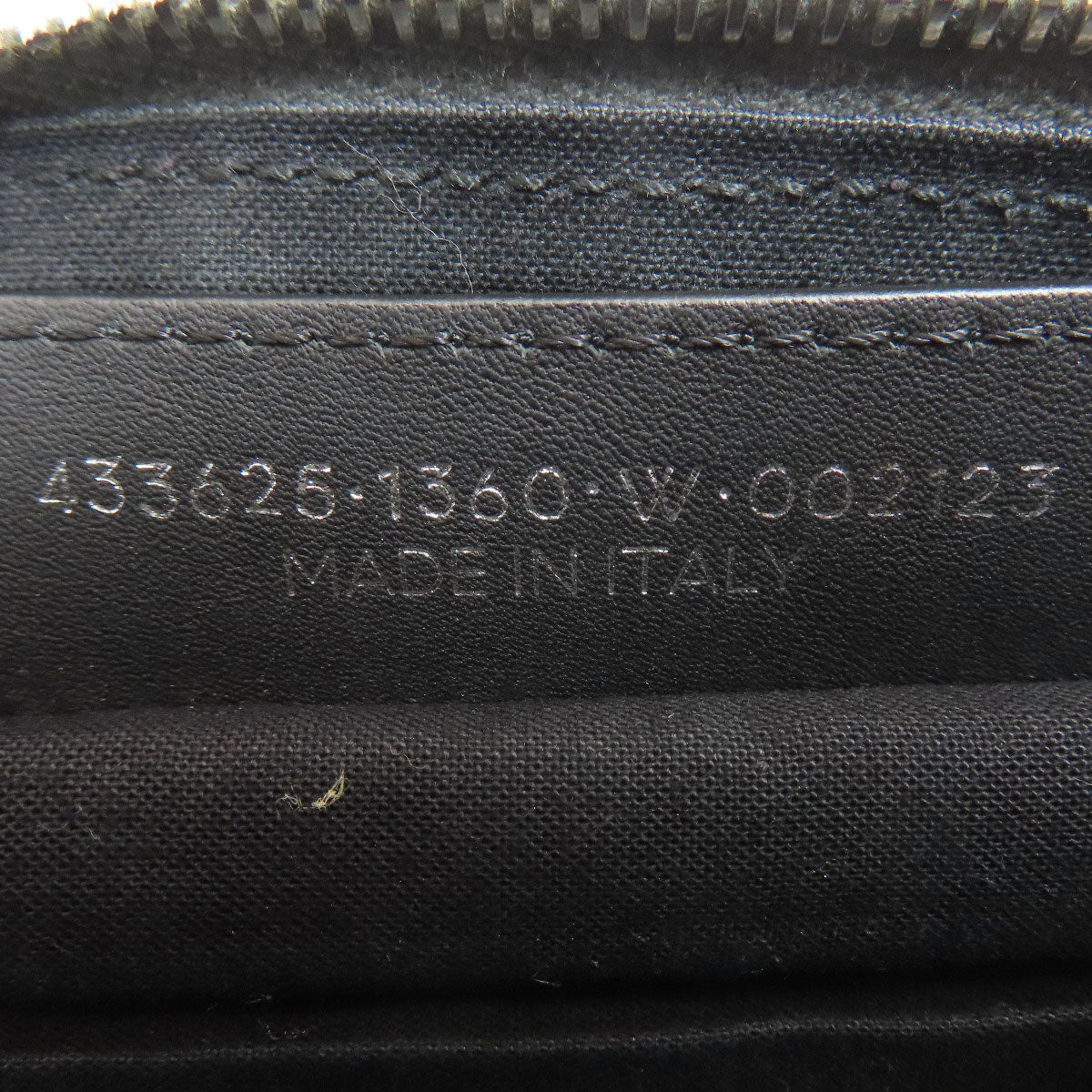 BALENCIAGA Sling bag 433625 leather gray logo
