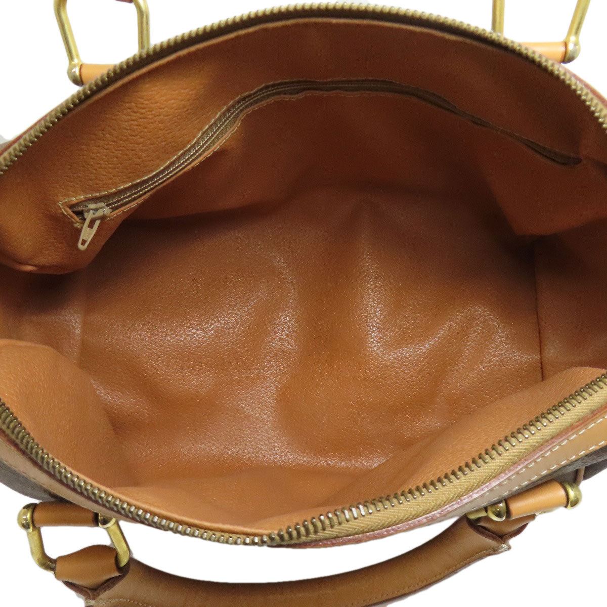 CELINE Handbag PVC Brown Macadam Mini Boston Duffel bag