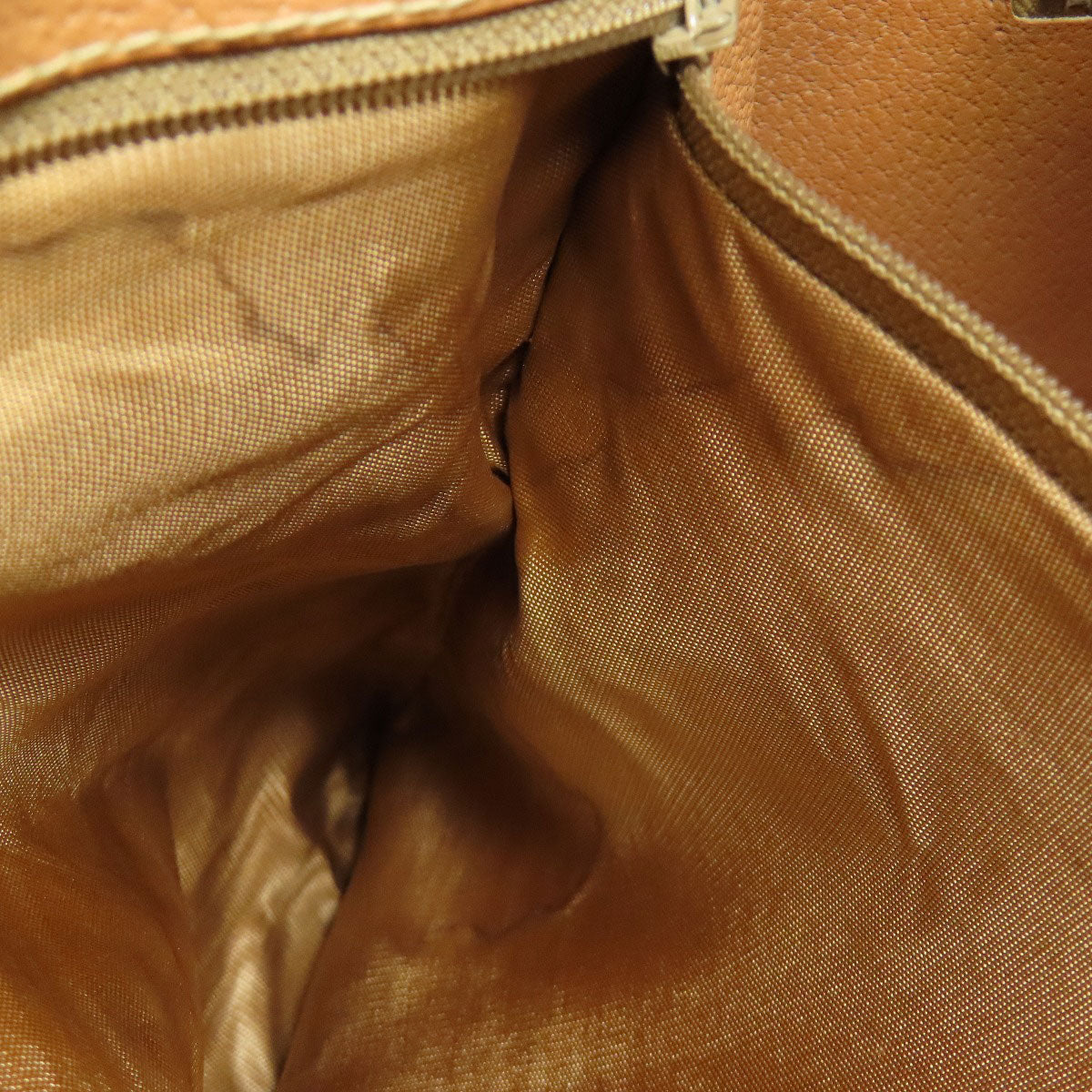 CELINE Handbag PVC Brown Macadam Mini Boston Duffel bag