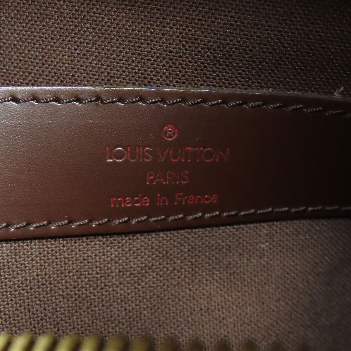 LOUIS VUITTON Shoulder Bag M45255 Damier canvas Brown Naviglio