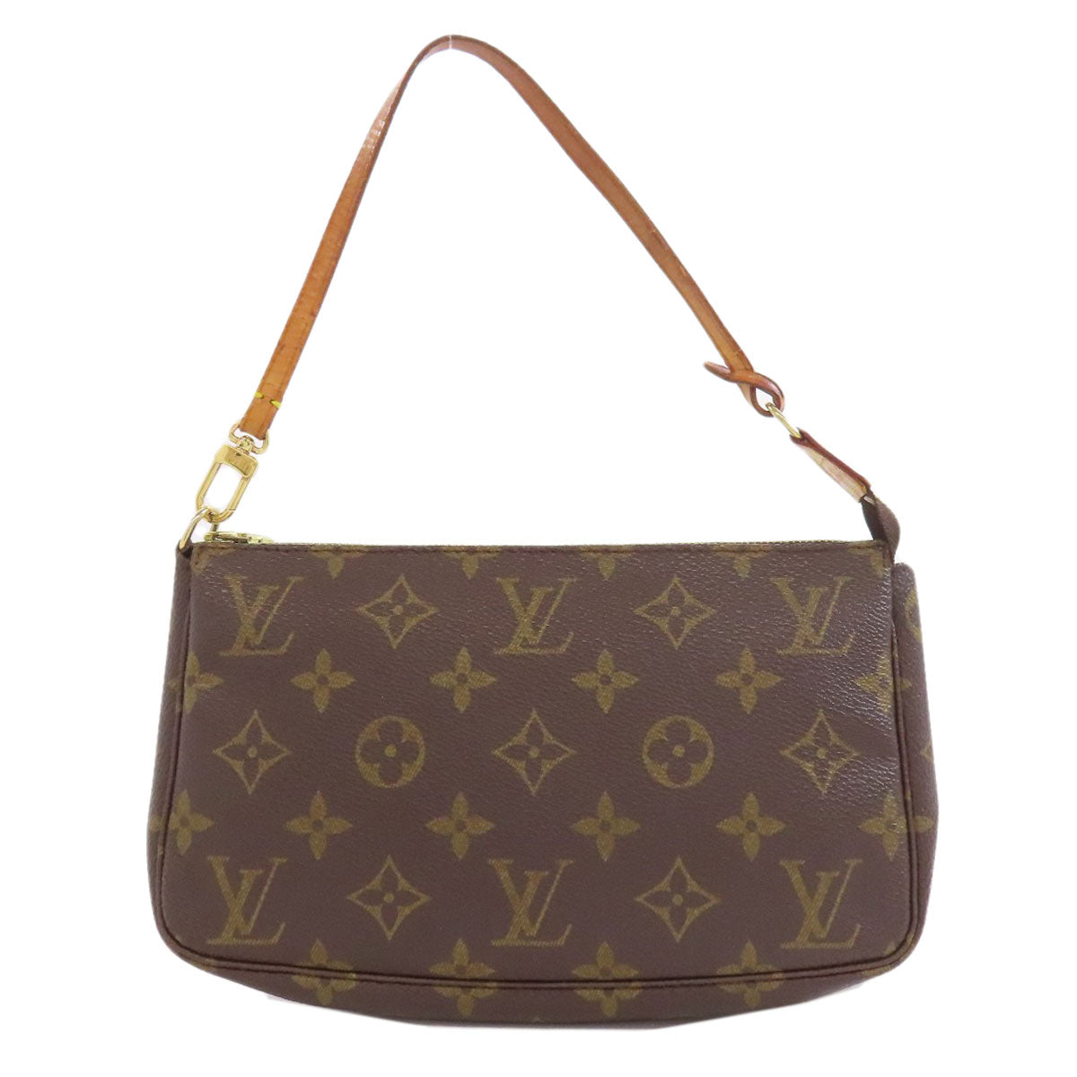 LOUIS VUITTON Accessory pouch M51980 Monogram canvas Brown Pochette Accessoar
