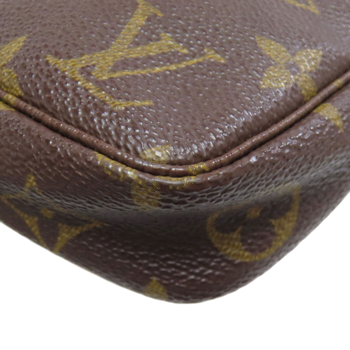 LOUIS VUITTON Accessory pouch M51980 Monogram canvas Brown Pochette Accessoar