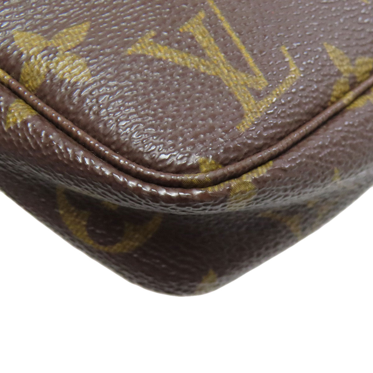 LOUIS VUITTON Accessory pouch M51980 Monogram canvas Brown Pochette Accessoar