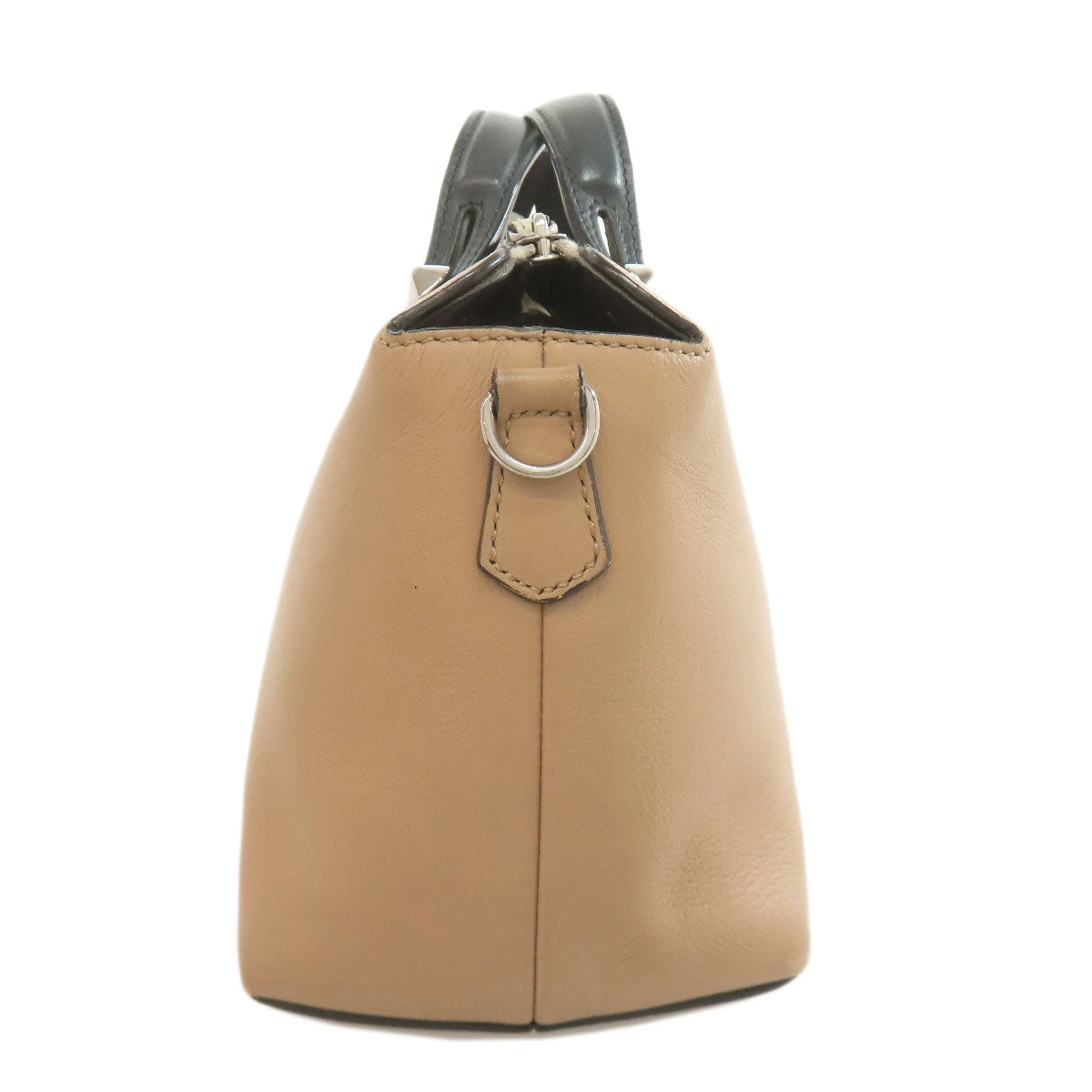 FENDI Handbag Calfskin Brown By the way 2WAY