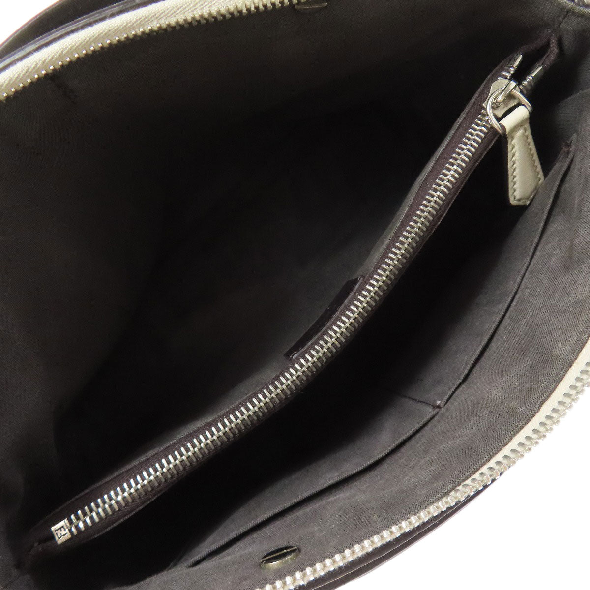FENDI Handbag Calfskin Brown By the way 2WAY