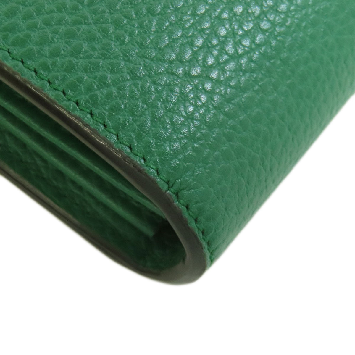GUCCI Long Wallet Purse 401231 leather green Chain Wallet Dionysus