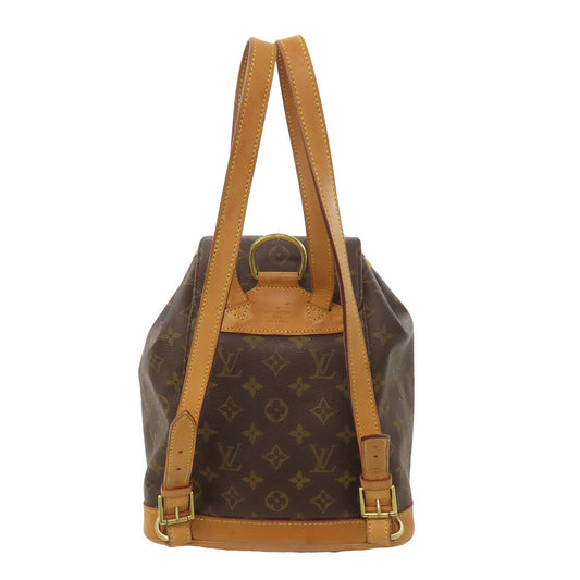 LOUIS VUITTON Backpack M51136 Monogram canvas Brown MontsourisMedium