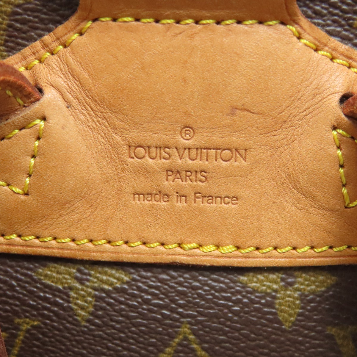 LOUIS VUITTON Backpack M51136 Monogram canvas Brown MontsourisMedium