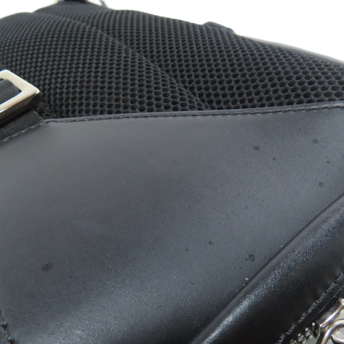 FENDI Sling bag leather black Monster bugs eye
