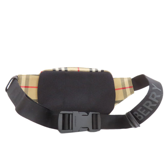 BURBERRY Hip bag canvas beige Nova Check