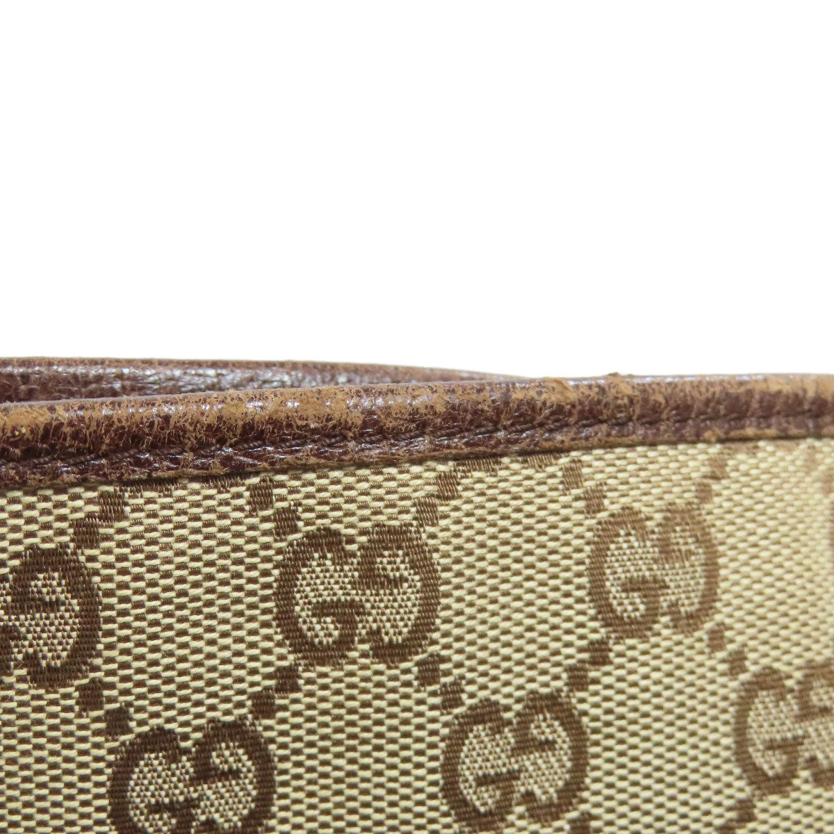 GUCCI Tote Bag 120836 canvas Brown GG
