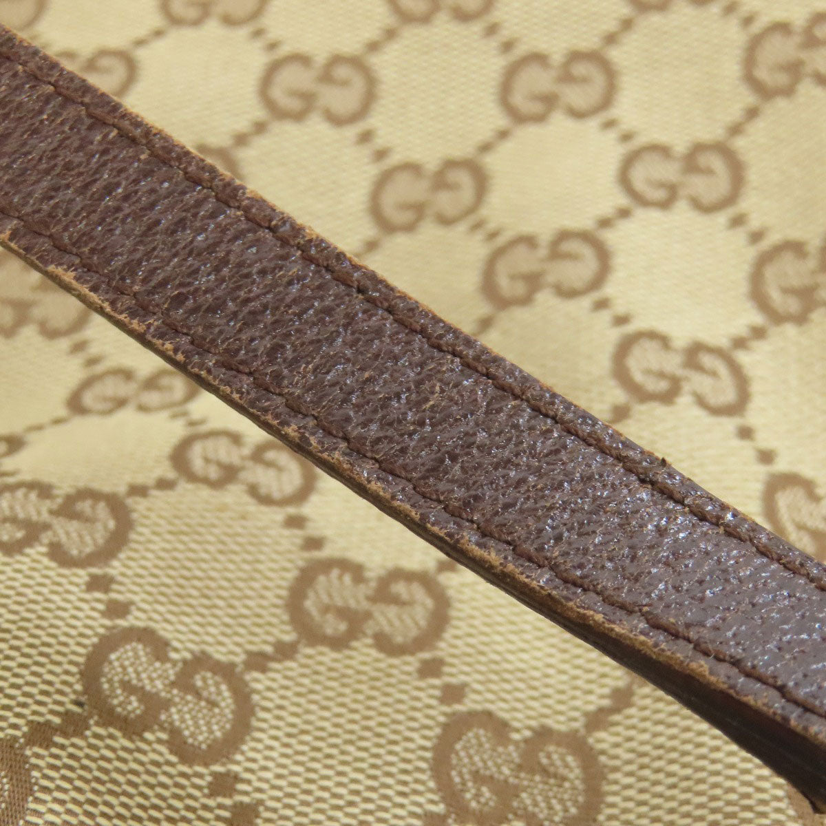 GUCCI Tote Bag 120836 canvas Brown GG