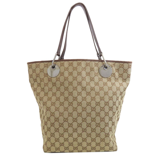 GUCCI Tote Bag 120836 canvas Brown GG