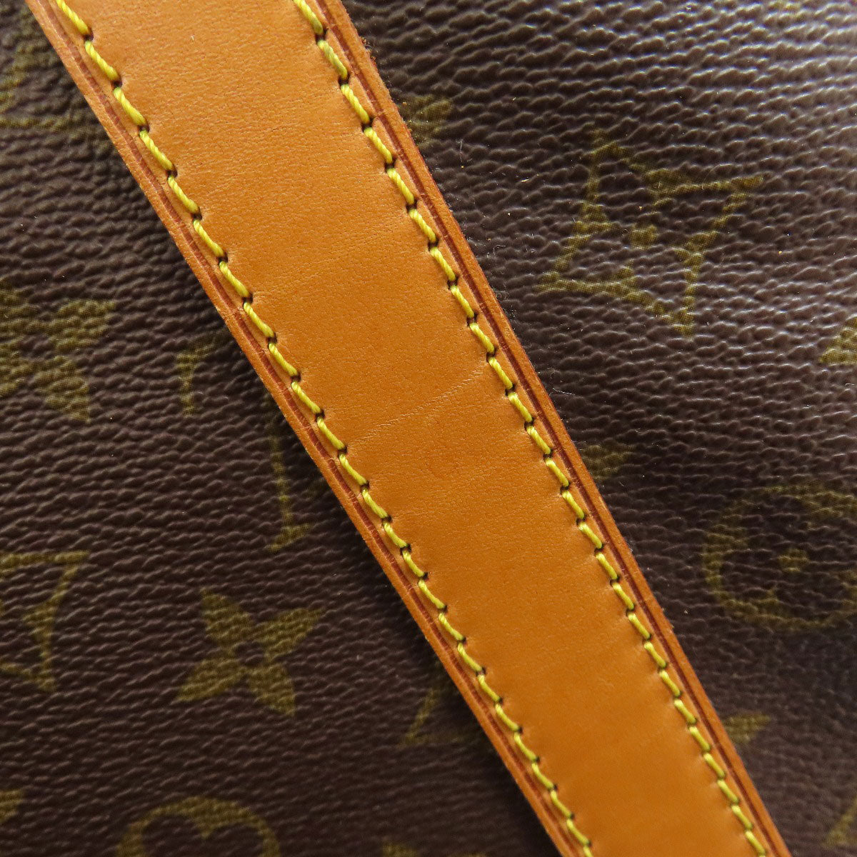 LOUIS VUITTON Tote Bag M41424 Monogram canvas Brown Keepall 55