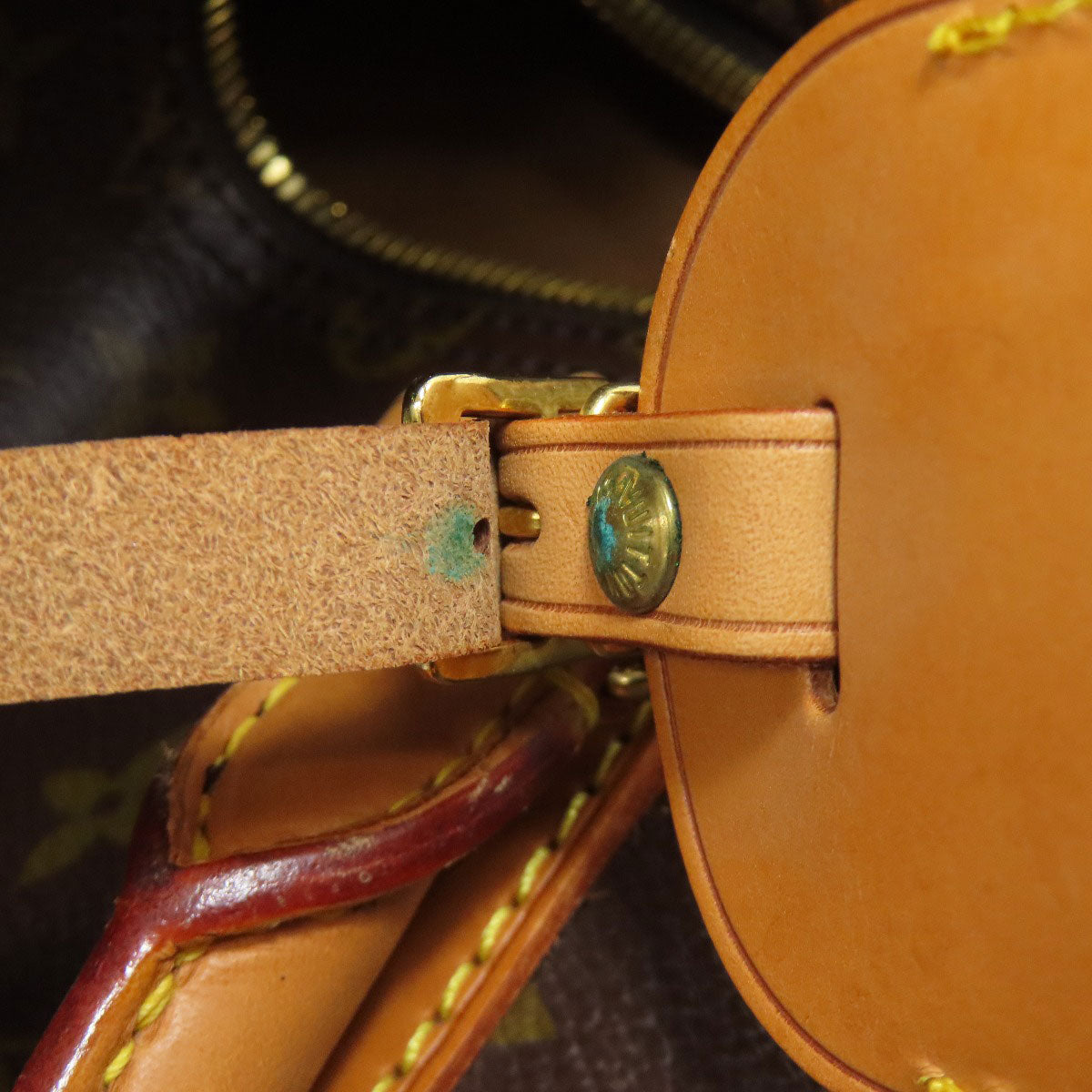 LOUIS VUITTON Tote Bag M41424 Monogram canvas Brown Keepall 55