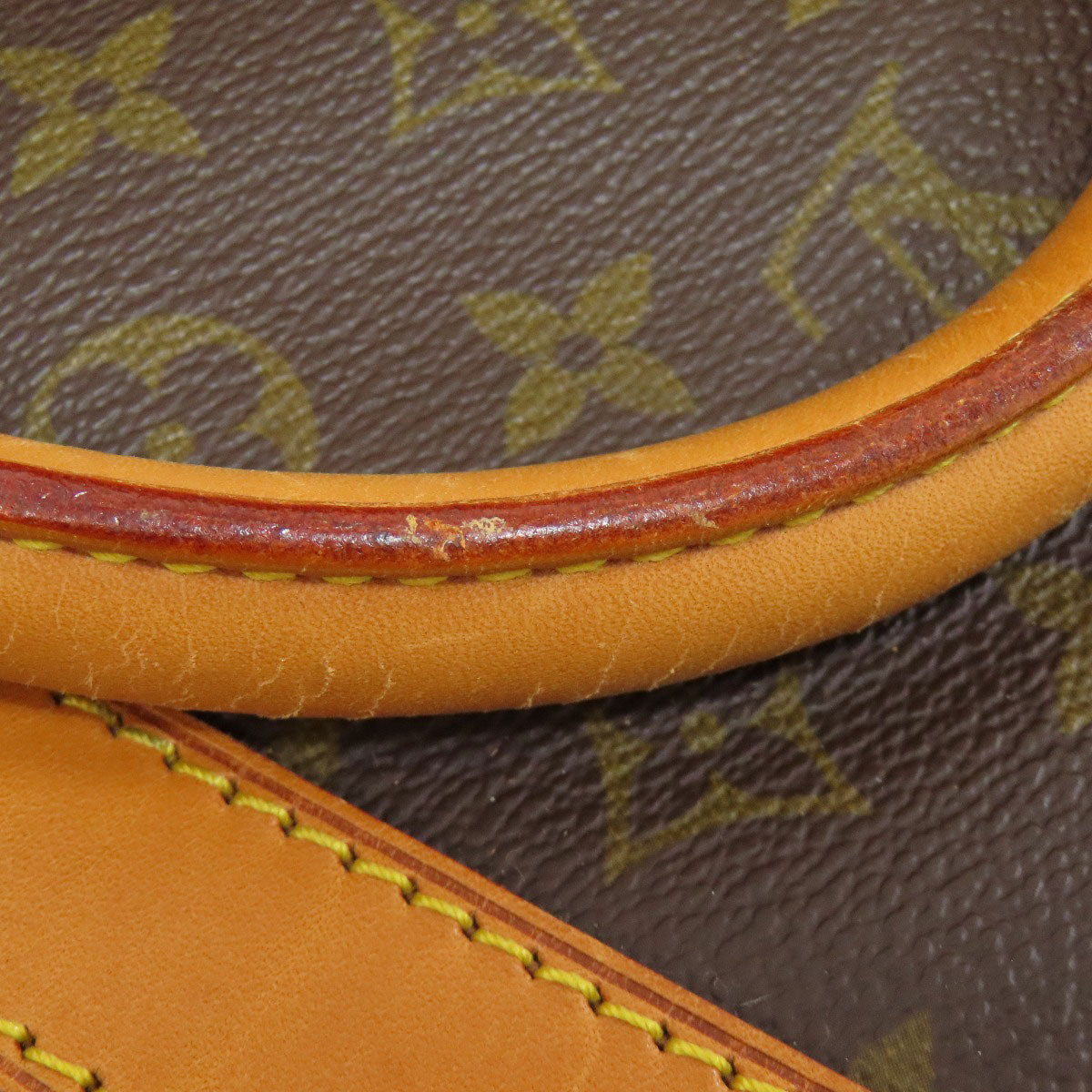 LOUIS VUITTON Tote Bag M41424 Monogram canvas Brown Keepall 55