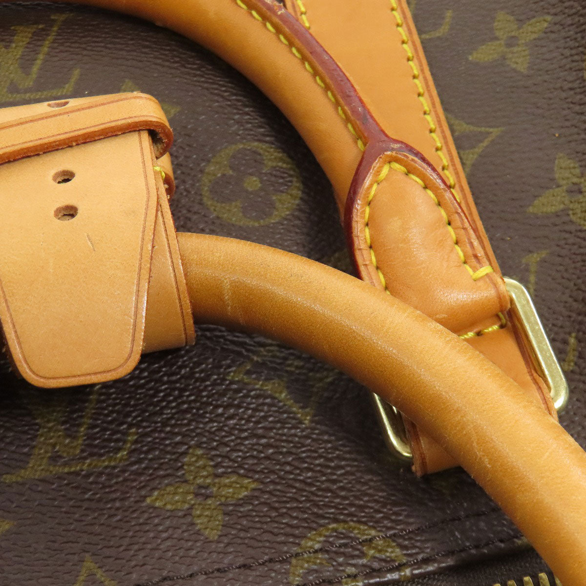 LOUIS VUITTON Tote Bag M41424 Monogram canvas Brown Keepall 55