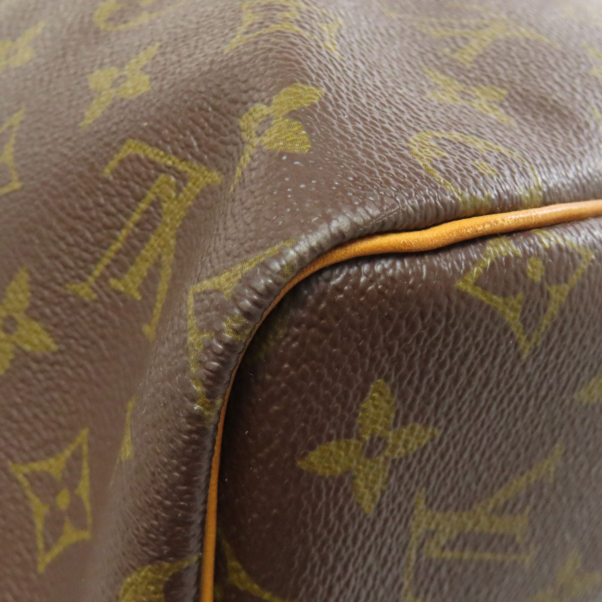 LOUIS VUITTON Tote Bag M41424 Monogram canvas Brown Keepall 55