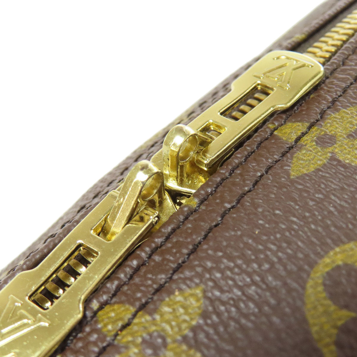 LOUIS VUITTON Handbag M47270 Monogram canvas Brown Deauville