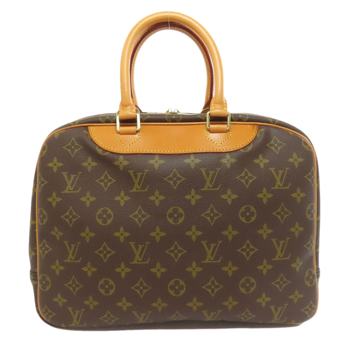 LOUIS VUITTON Handbag M47270 Monogram canvas Brown Deauville