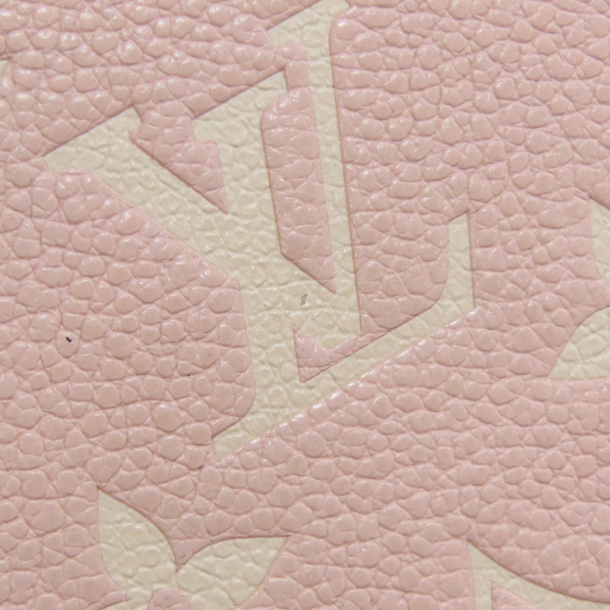 LOUIS VUITTON Long Wallet Purse M81279 Ann Platt pink Zippy wallet