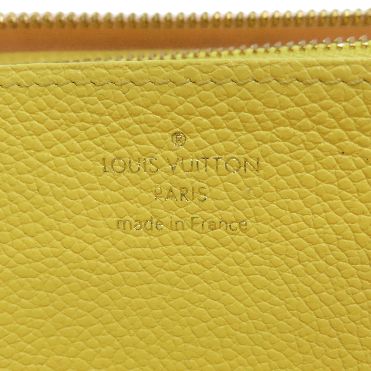 LOUIS VUITTON Long Wallet Purse M81279 Ann Platt pink Zippy wallet
