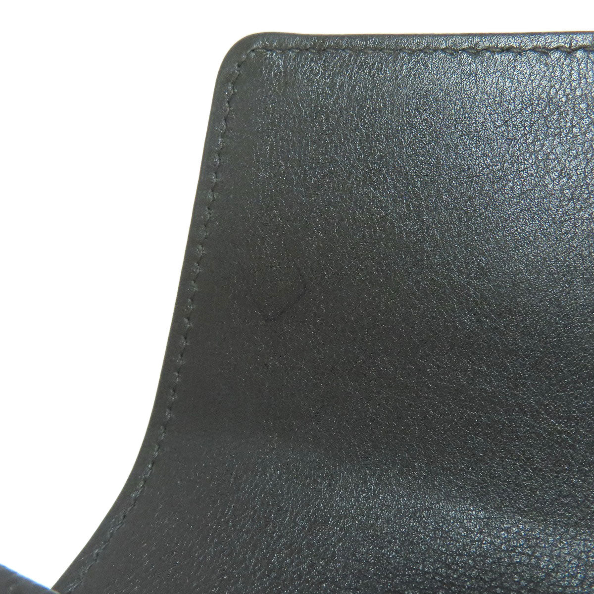 CHANEL Long Wallet Purse Grained Calfskin Skin gray COCO Mark