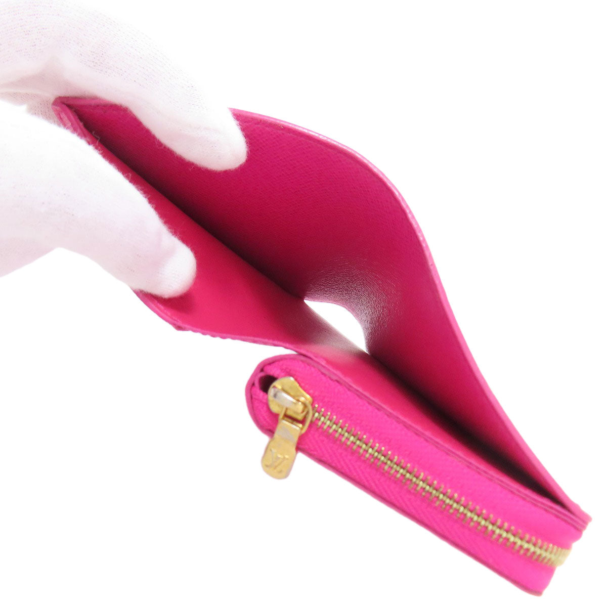 LOUIS VUITTON Bifold Wallet M81472 Monogram canvas pink Portefeuille Lou